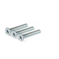 AG0286 Befestigungsset verzinkter Bolzen DIN965 3xM5x45 mm