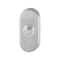 Türklingel GPF9827.04 oval 70x32x10 mm Edelstahl gebürstet