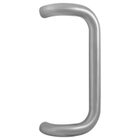 Stoßgriff D-Modell GPF05 32x332mm Edelstahl gebürstet
