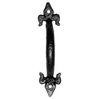 Stoßgriff KP0564 177mm Schmiedeeisen schwarz