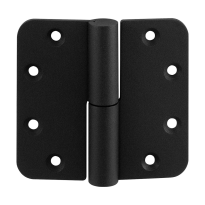 Kugelaushebescharnier abgerundeten Ecken DIN Links 89 x 96 mm
