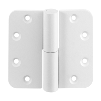 Kugelaushebescharnier abgerundeten Ecken DIN Links 89 x 96 mm