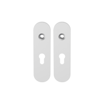 Kurze Schild GPF8100.50 PC55 weiß