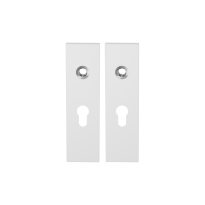 Kurze Schild GPF8100.55 PC55 weiß