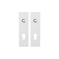Kurze Schild GPF8100.55 PC72 weiß