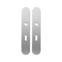 Langes Schild GPF1100.20 BB56 edelstahl gebürstet