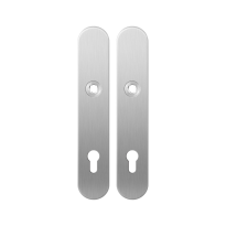 Langes Schild GPF1100.20 PC85 edelstahl gebürstet