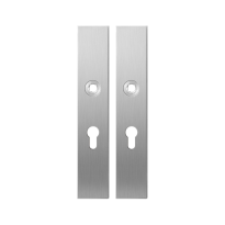 Langes Schild GPF1100.25 PC55 edelstahl gebürstet