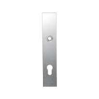 Langes Schild GPF1100.25L PC85 linksdrehend edelstahl gebürstet
