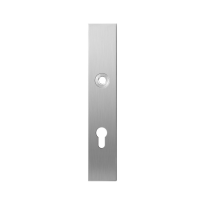 Langes Schild GPF1100.25R PC72 rechtsdrehend edelstahl gebürstet