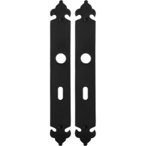 Langes Schild GPF6100.25 BB56 Schmiedeeisen schwarz