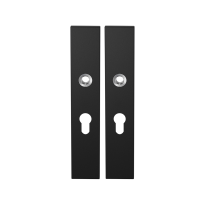 Langes Schild GPF8100.25 PC55 schwarz
