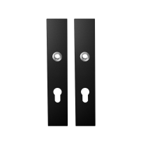 Langes Schild GPF8100.25 PC72 schwarz