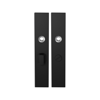 Langes Schild GPF8100.25 WC55/8 großes Knopf schwarz