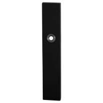 Langes Schild GPF8100.25L linksdrehend schwarz