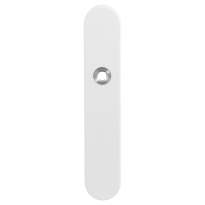 Langes Schild GPF8100.60R PC55 rechtsdrehend weiß