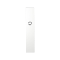 Langes Schild GPF8100.65R rechtsdrehend weiß
