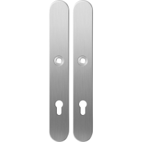 Langes Schild XL GPF1100.70 PC85 edelstahl gebürstet