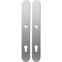 Langes Schild XL GPF1100.70 PC92 edelstahl gebürstet
