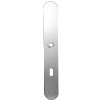 Langes Schild XL GPF1100.70L BB72 linksdrehend edelstahl gebürstet