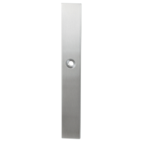 Langes Schild XL GPF1100.75 WC72/8 großes Knopf edelstahl gebürstet