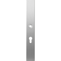 Langes Schild XL GPF1100.75L PC55 linksdrehend edelstahl gebürstet