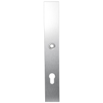 Langes Schild XL GPF1100.75L PC85 linksdrehend edelstahl gebürstet