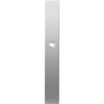 Langes Schild XL GPF1100.75R blind rechtsdrehend edelstahl gebürstet