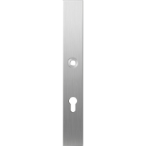 Langes Schild XL GPF1100.75R PC72 rechtsdrehend edelstahl gebürstet