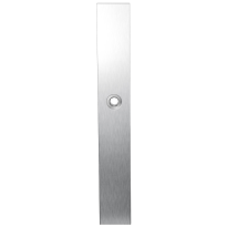 Langes Schild XL GPF1100.75R edelstahl gebürstet