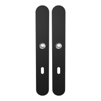 Langes Schild XL GPF8100.70 BB72 schwarz