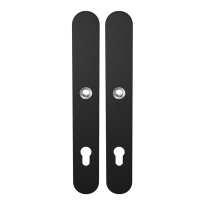 Langes Schild XL GPF8100.70 PC92 schwarz
