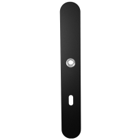Langes Schild XL GPF8100.70R BB72 rechtsdrehend schwarz