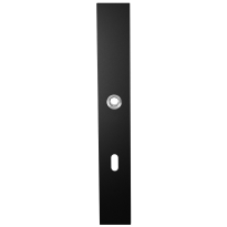 Langes Schild XL GPF8100.75R BB72 rechtsdrehend schwarz