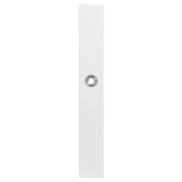 Langes Schild XL GPF8100.85L BB56 linksdrehend weiß