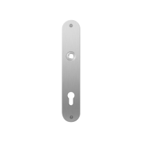 Platte Schild GPF1100.21L/R PC85 links-/rechtsdrehend edelstahl gebürstet