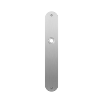 Platte Schild GPF1100.22L/R links-/rechtsdrehend edelstahl gebürstet