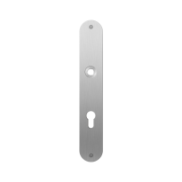 Platte Schild GPF1100.22L/R PC72 links-/rechtsdrehend edelstahl gebürstet