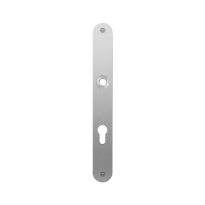 Platte Schild GPF1100.23L/R PC72 links-/rechtsdrehend edelstahl gebürstet