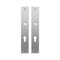 Platte Schild GPF1100.27 PC72 edelstahl gebürstet