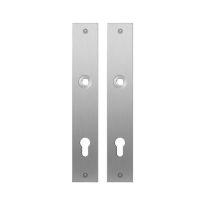 Platte Schild GPF1100.27 PC92 edelstahl gebürstet