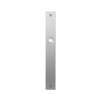 Platte Schild GPF1100.28L/R blind links-/rechtsdrehend edelstahl gebürstet