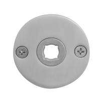 Rosette GPF1100.06L/R 50x2mm Edelstahl gebürstet links-/rechtsdrehend