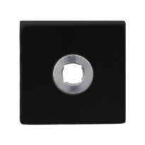 Rosette GPF8100.02R 50x50x8mm schwarz rechtsdrehend