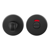 Toilettengarnituren 53x10mm  Toilettenstift 8 mm schwarz