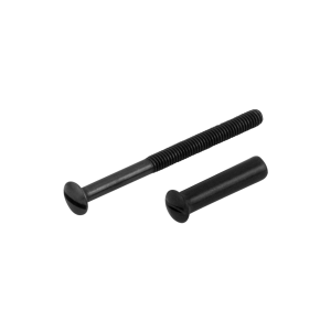 AG0367 Schmiedeeiserner Schwarz patentierte Bolzen + Hülse