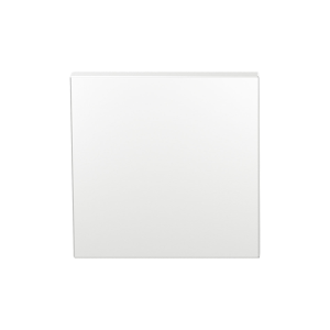 Blindrosette GPF199E 53x53x6,5 mm Weiß