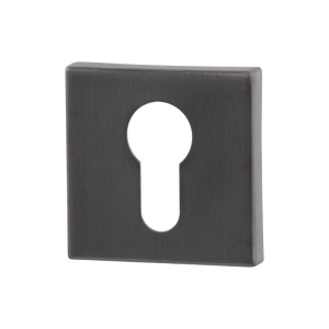 Zylinderrosette GPF0902.02P1 50x50x8mm PVD Anthrazit