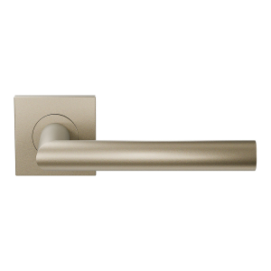 Türgriff auf Rosette L-förmigen Modell 19mm GPF115E Champagne blend 