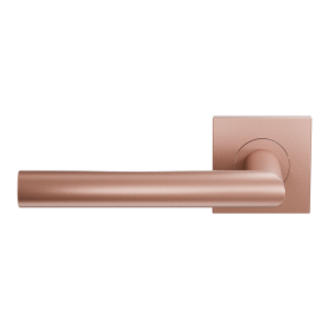 Türgriff auf Rosette L-förmigen Modell 19mm GPF115EL lochteil links Blush 